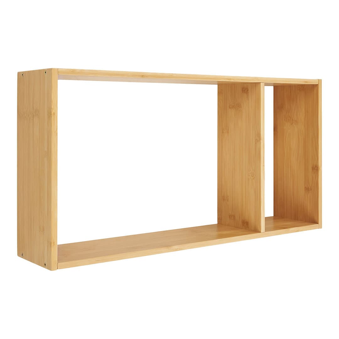 Ember Wandregal 70x15x36cm Natur.
