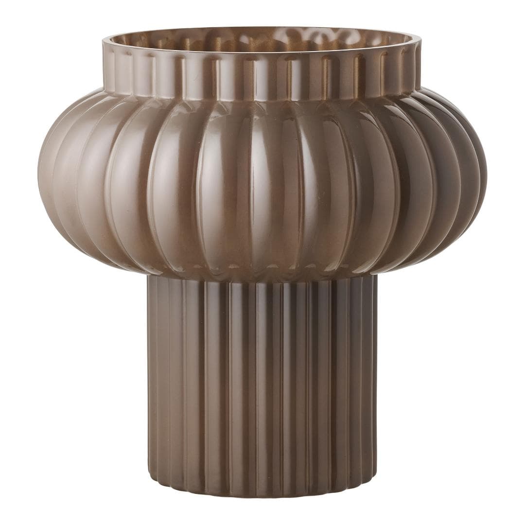 Sia Vase Ø27cm braun.