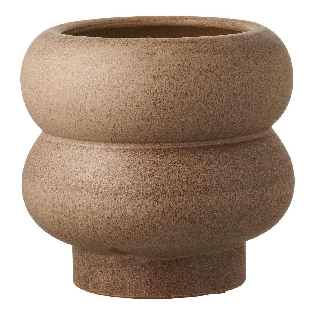 Stina Pflanzkübel Ø19cm braun.