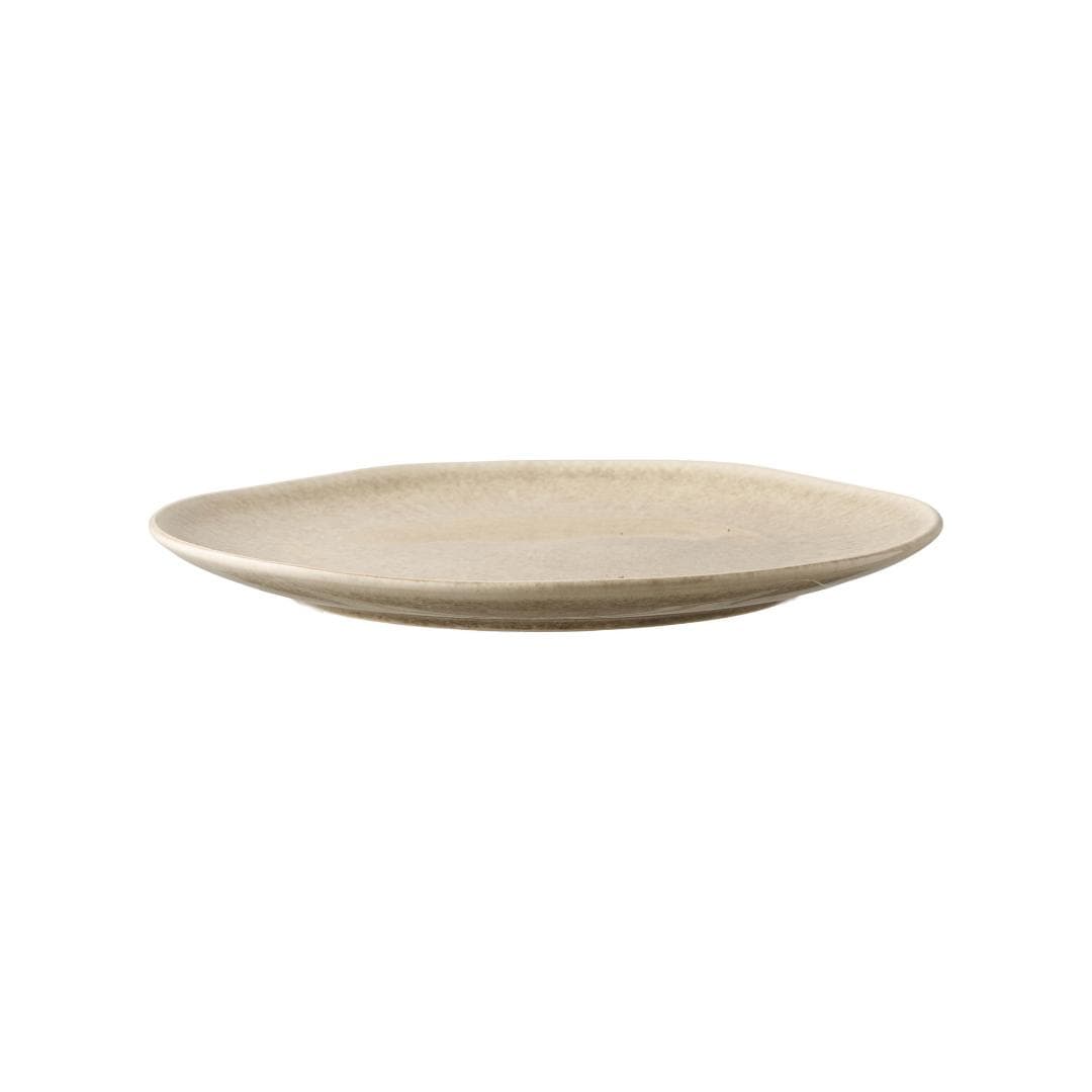 Elva Teller Set mit 4 beige.