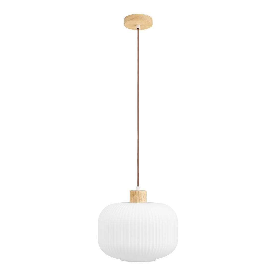 Kira Pendelleuchte Ø30cm weiß.