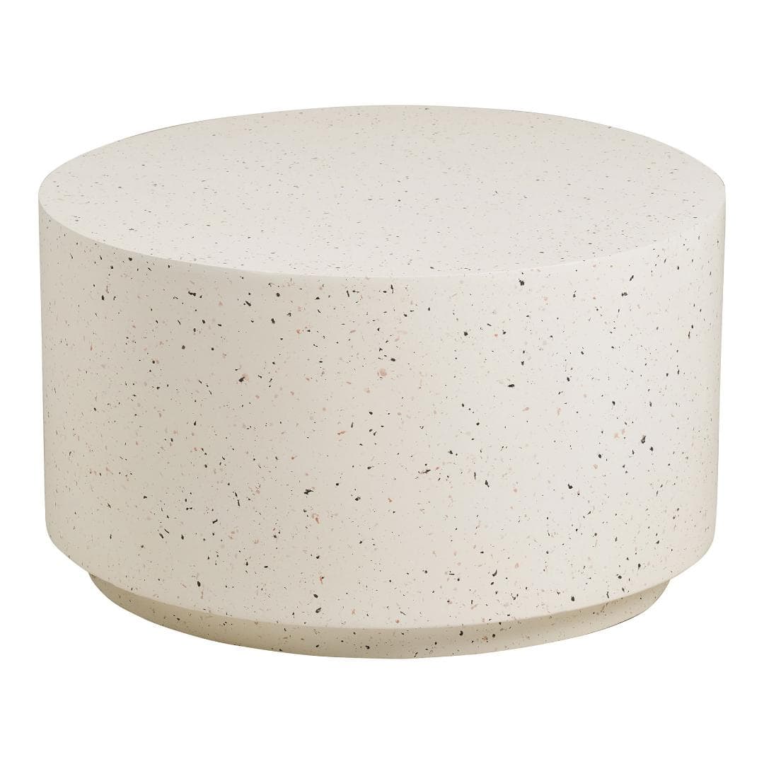 Ronja Garten Sofatisch Ø70cm Off White.