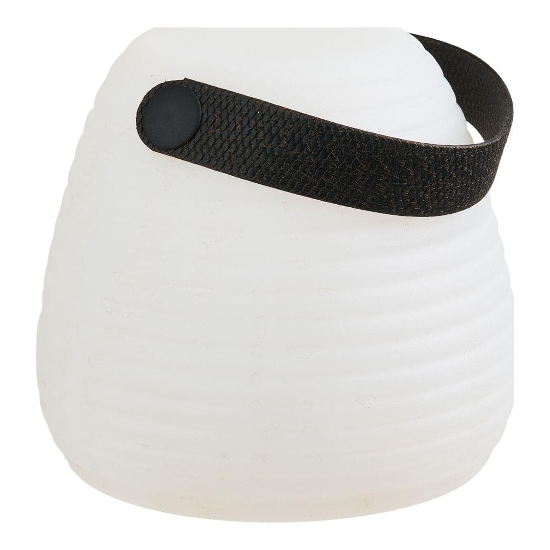 Disa Tischlampe wiederaufladbar weiß.
