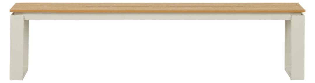 Martinus Gartenbank 180x36 cm Teak-Dekor.