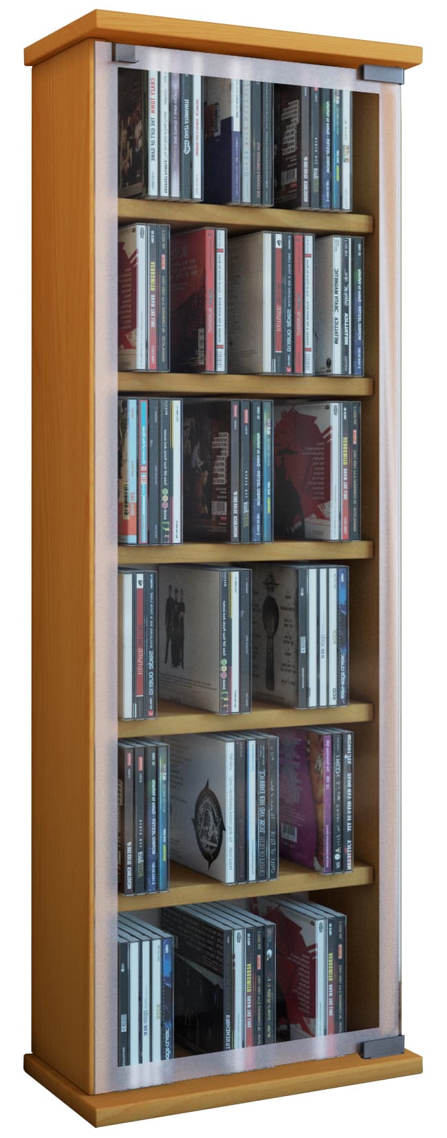 Classic Regal , CD Turm 6 Regale Buche dekor.