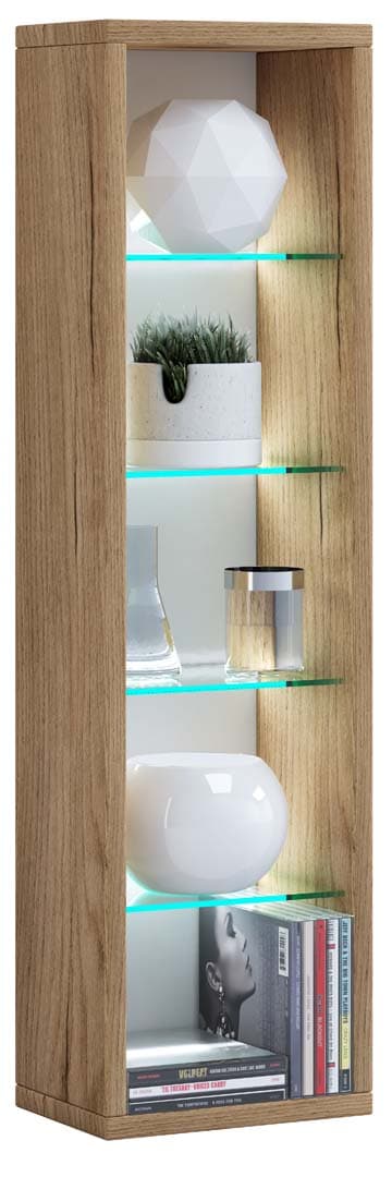 RasatoL Regal 5 Ablagen Eiche dekor.
