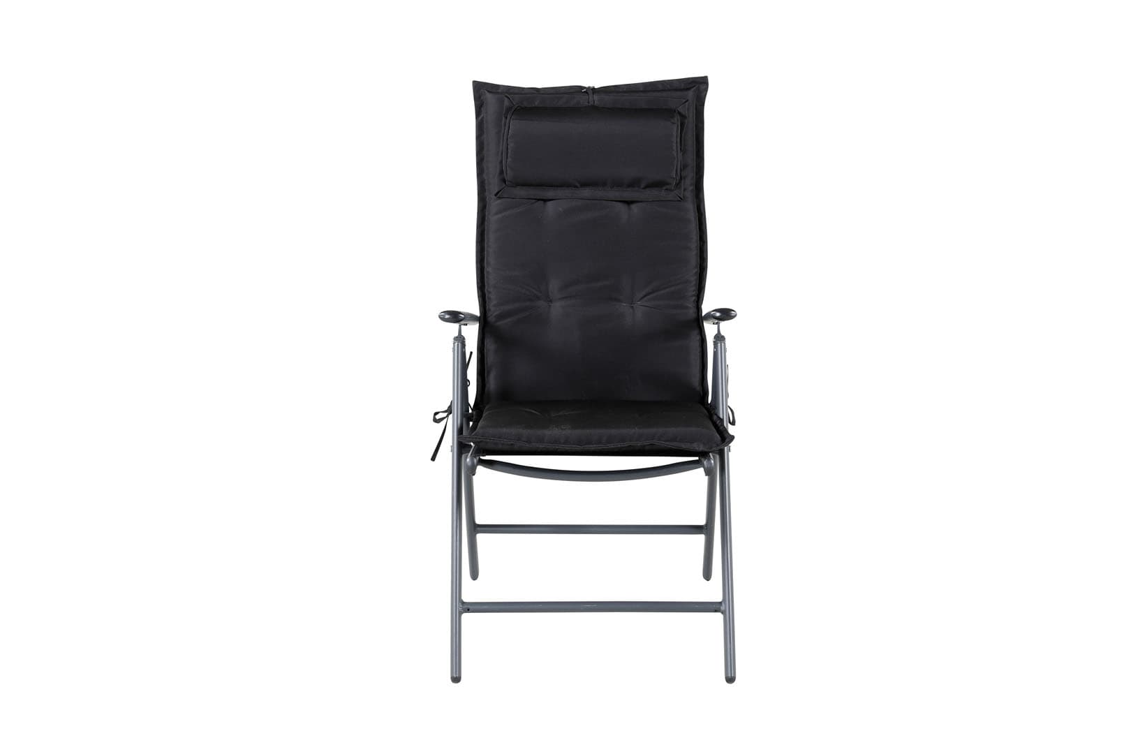 Cushio Gartenkissen bis 5 Pos. Sessel schwarz.
