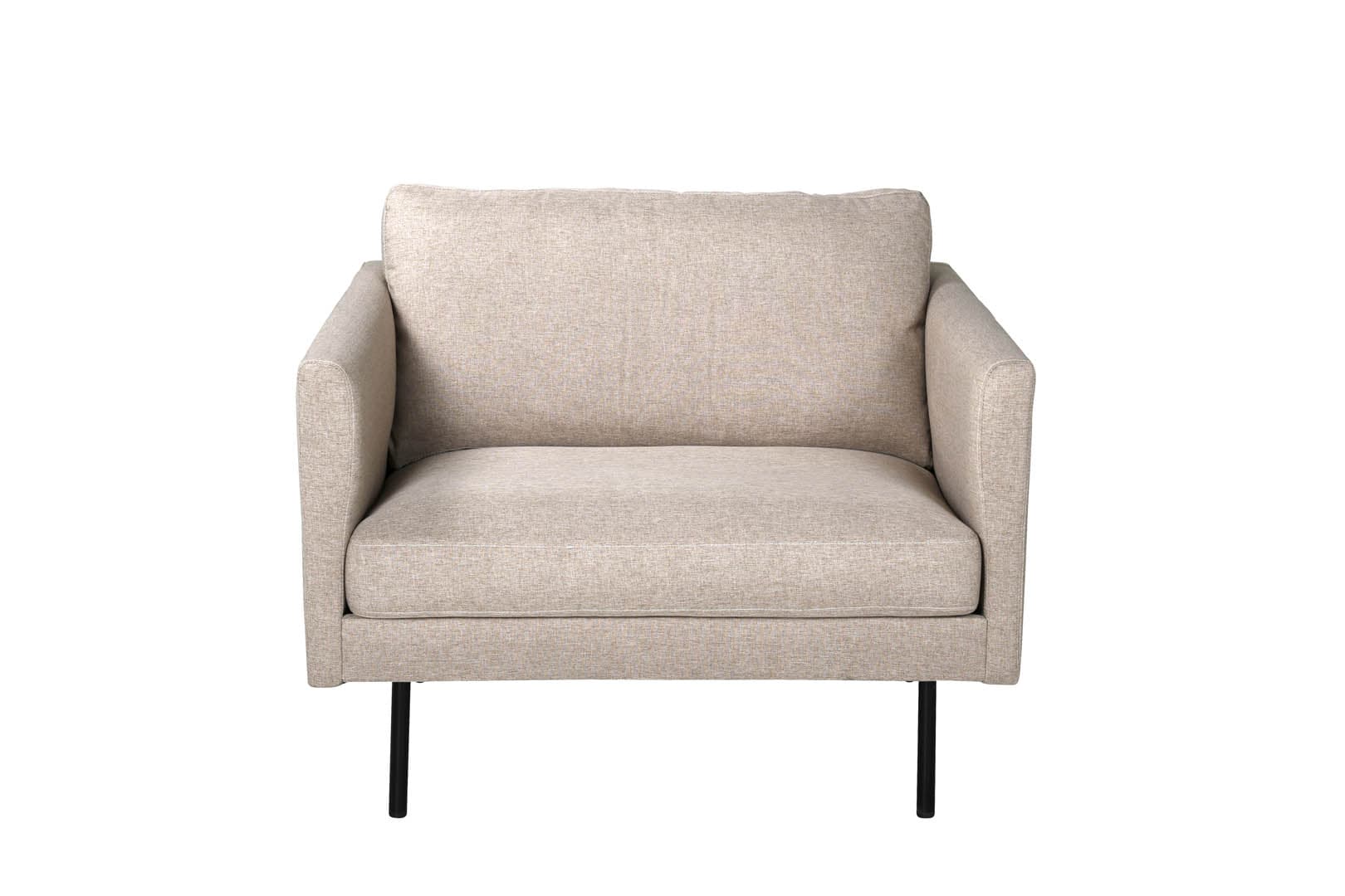 Zoom Sessel braun.