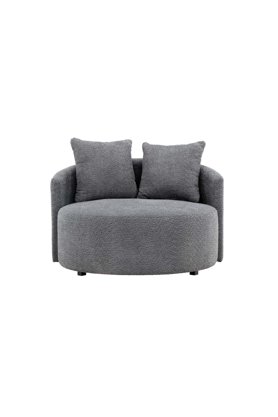 Kelso Sofa 2 Personen grau.