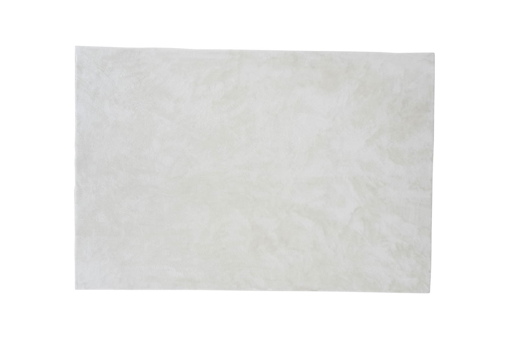 Blanca Teppich 300x200 cm Polyester weiß.