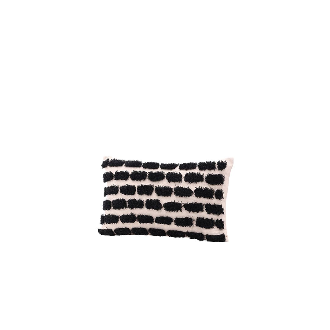 Lova Kissenbezug 30x50cm schwarz.
