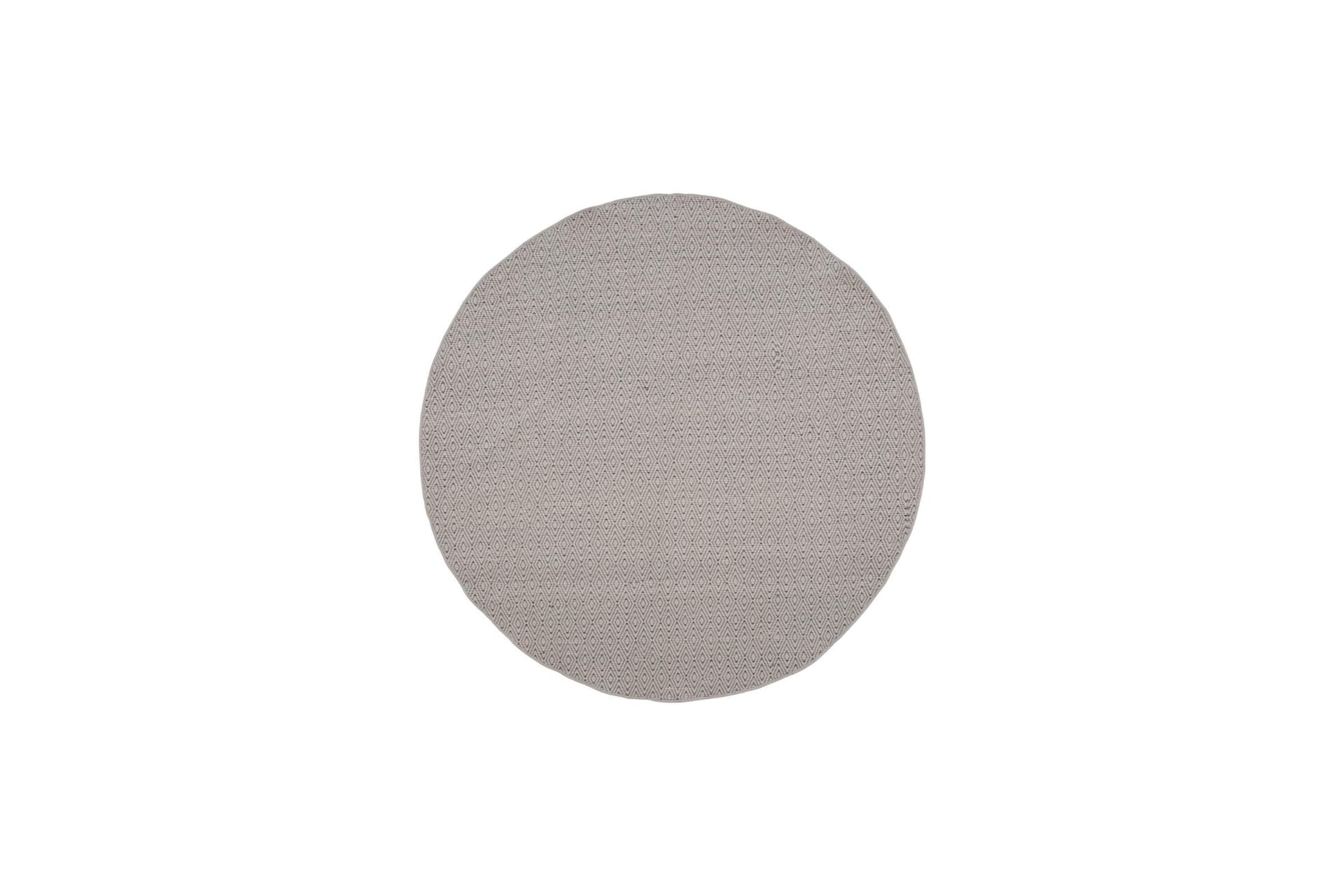 Julana Teppich Ø200 cm Wolle beige.