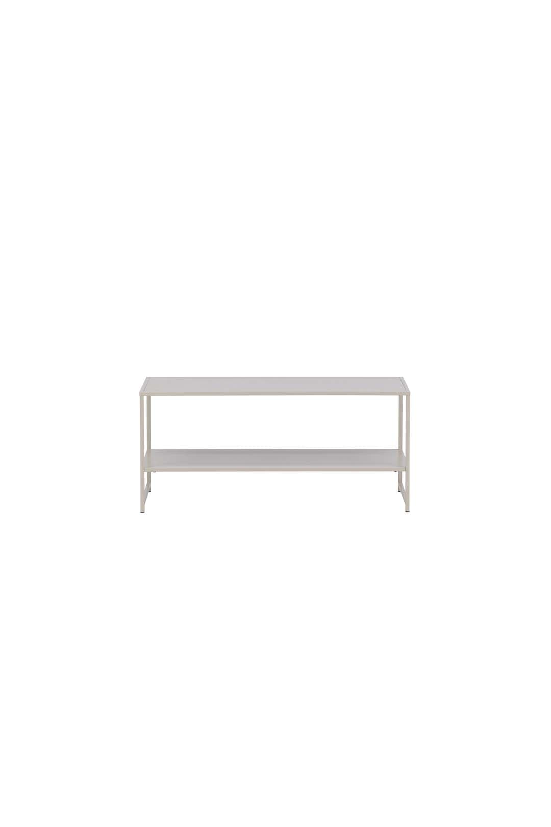 Staal Couchtisch , Beistelltisch beige.
