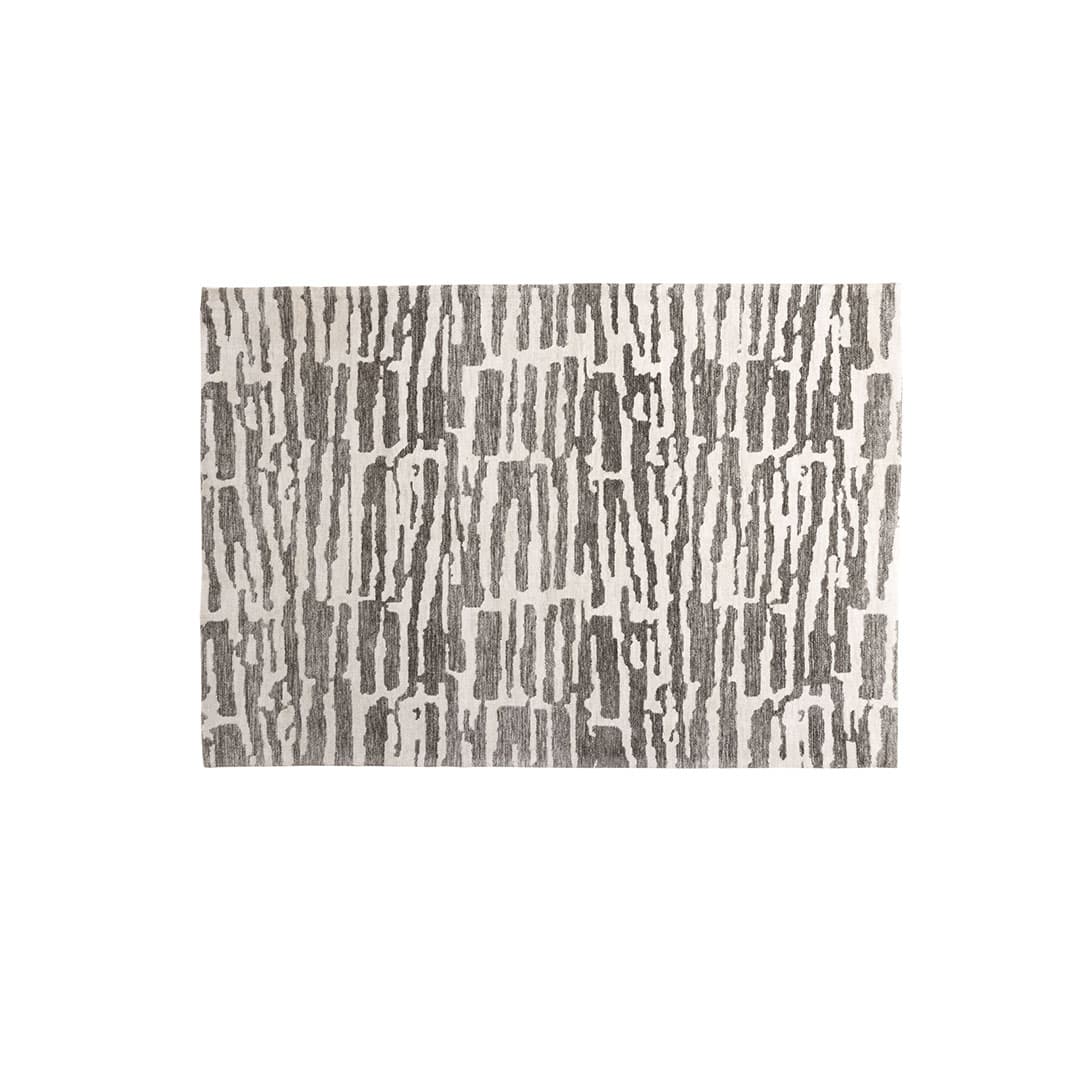 Milos Teppich 290x200cm Grau.