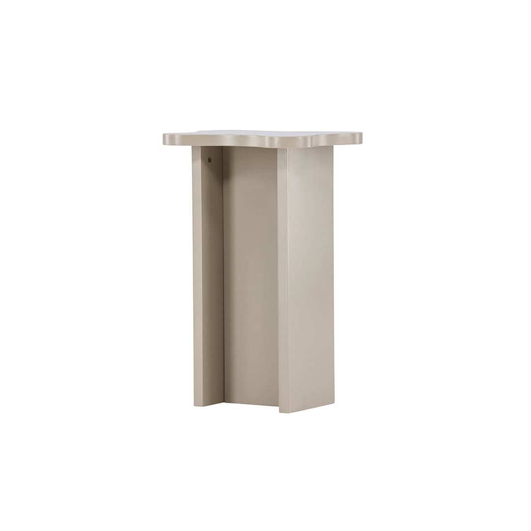 Molde Ecktisch beige.