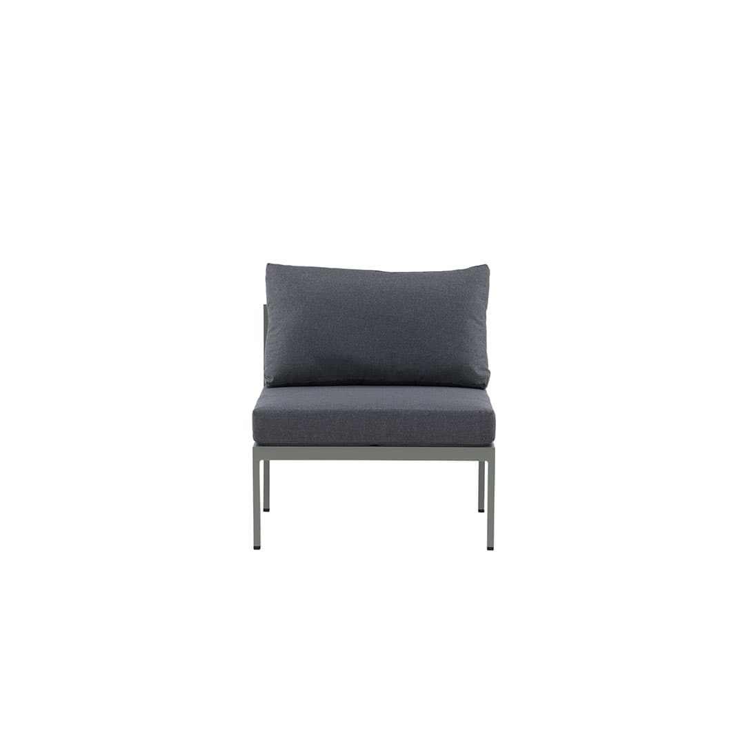 Copacabana Gartensofa Mittelsegment khaki.