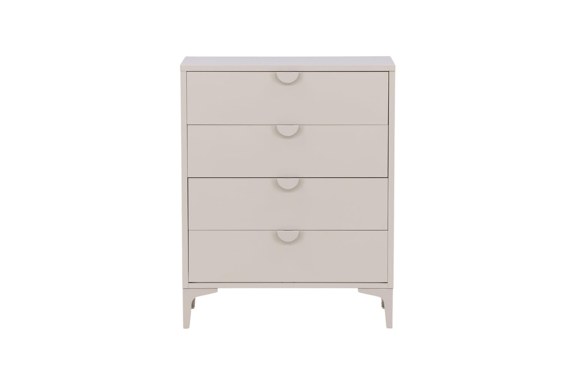 Piring Kommode 4 Schubladen beige.