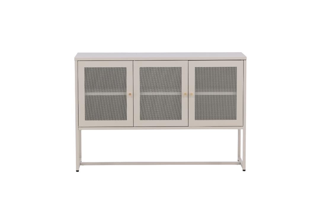 Malla Sideboard 3 Türen, 1 Regal beige.
