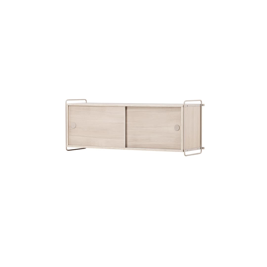 Parly Sideboard Wandschrank 2 Türen whitewash.
