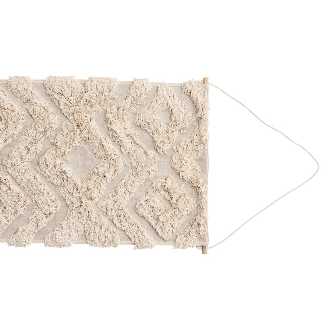Hilda Wanddekoration Baumwolle offwhite.