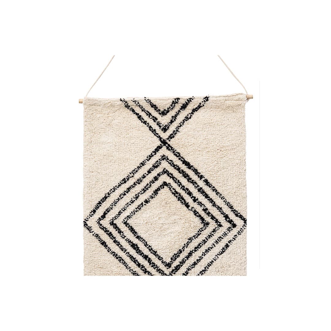 Love Wanddekoration Baumwolle offwhite.