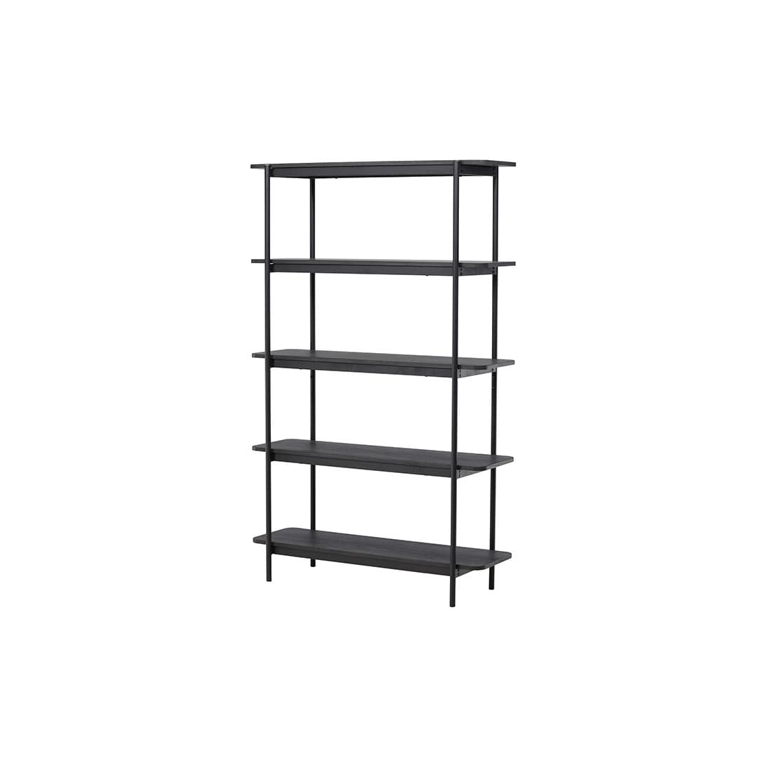 Heim Regal 190 cm 5 Regale schwarz.