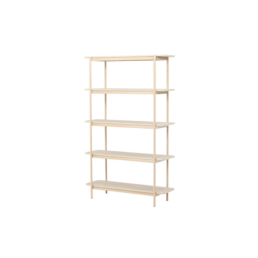 Heim Regal 190 cm 5 Regale whitewash.