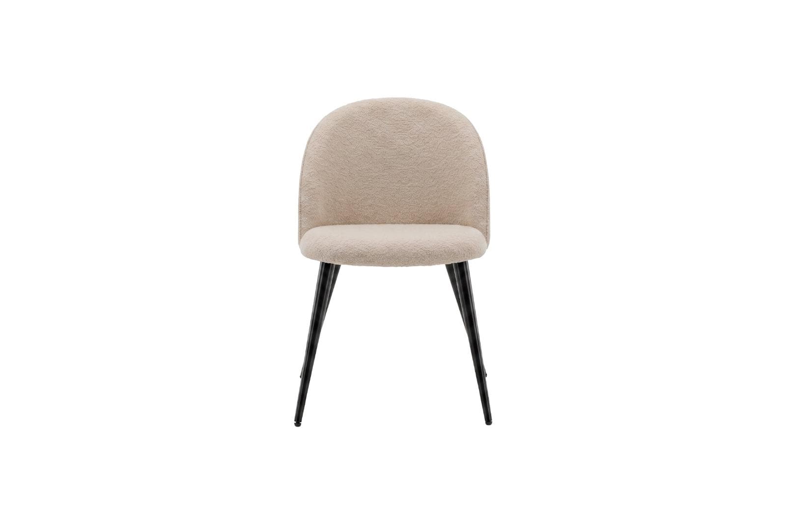Skagen Esszimmerstuhl Bouclé beige.