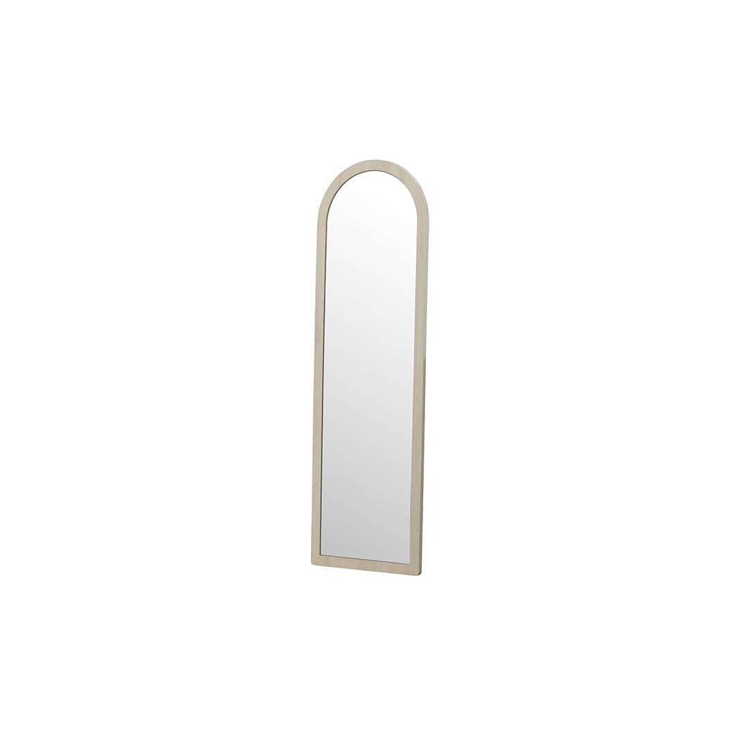 Memphis Spiegel Boden 60x193 cm whitewash.