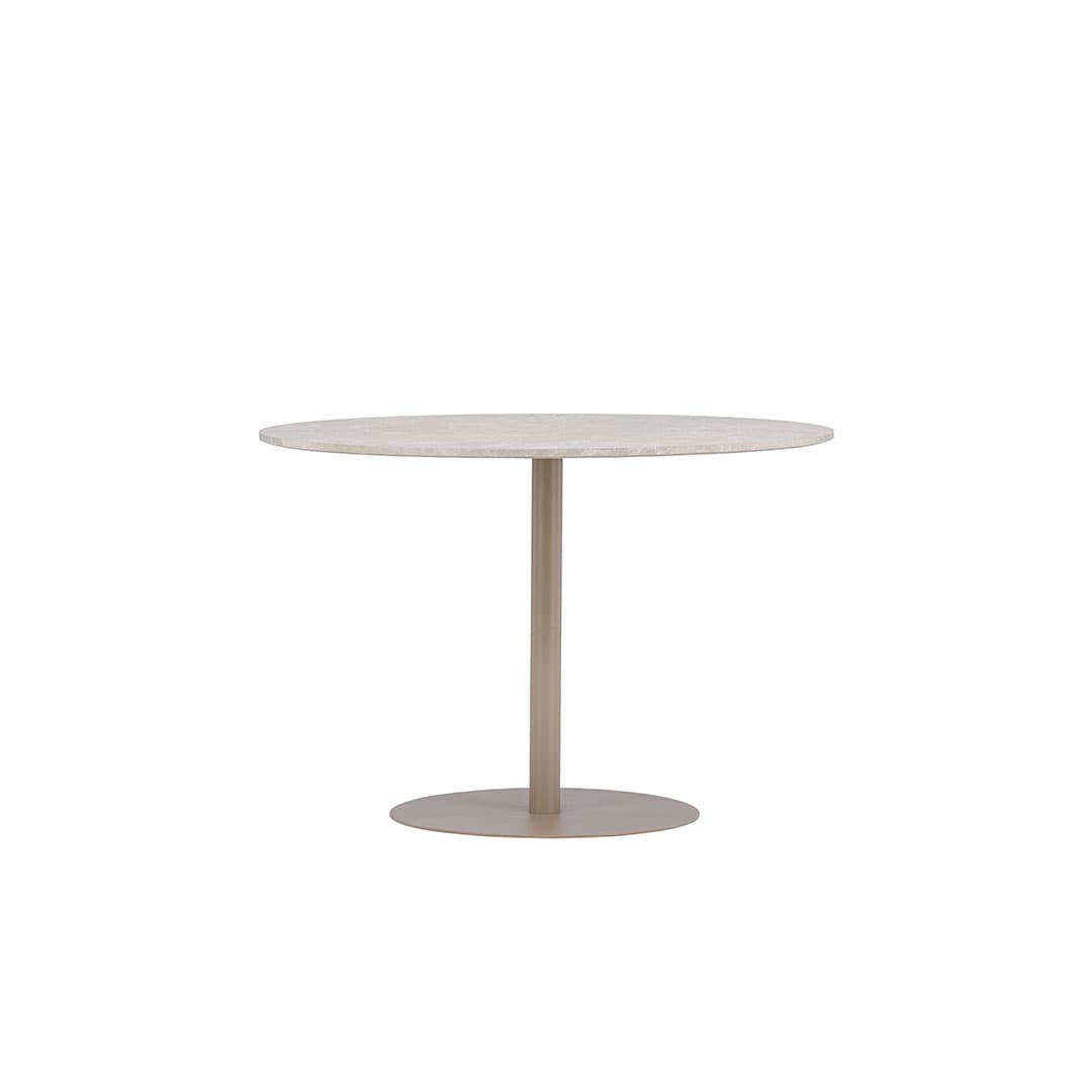 Lycke Esstisch Ø110 cm beige.