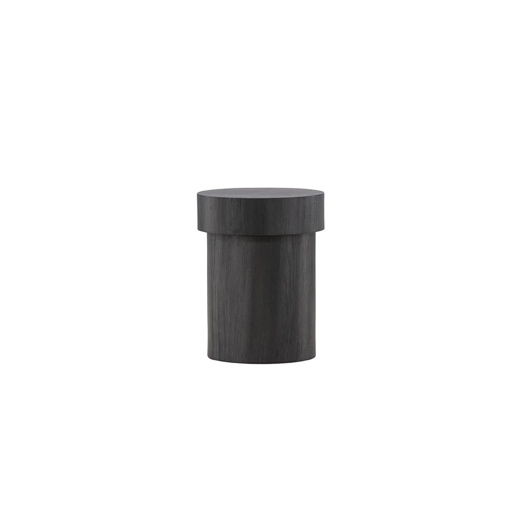 Malung Ecktisch Ø35 cm schwarz.