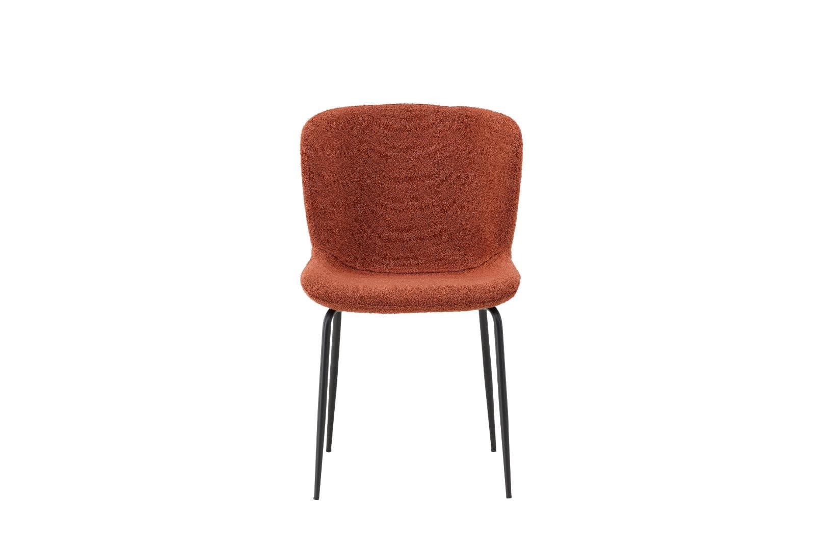 Modesto Esszimmerstuhl Boucle rot.
