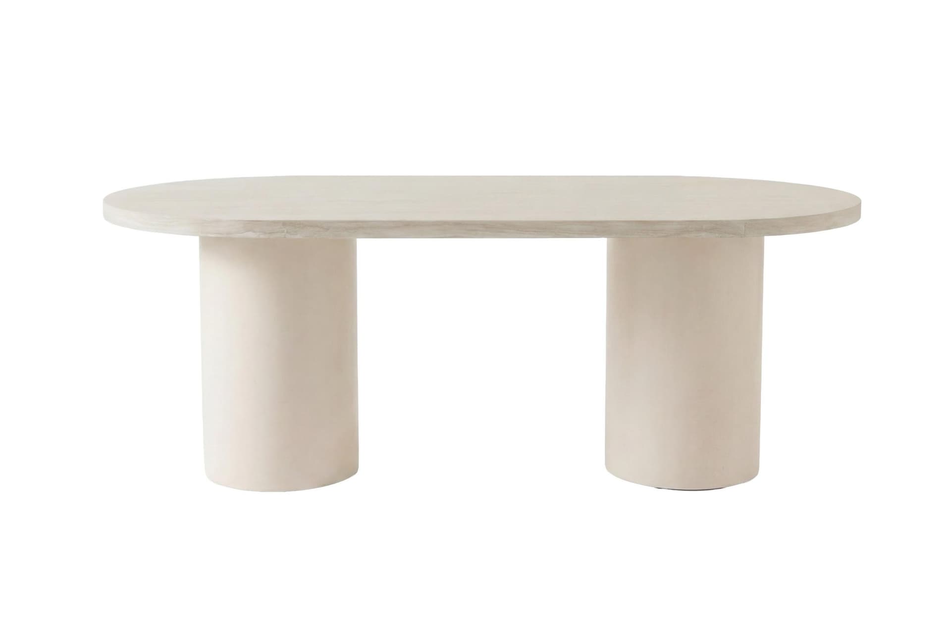 Narvik Esstisch 100x200 cm beige.