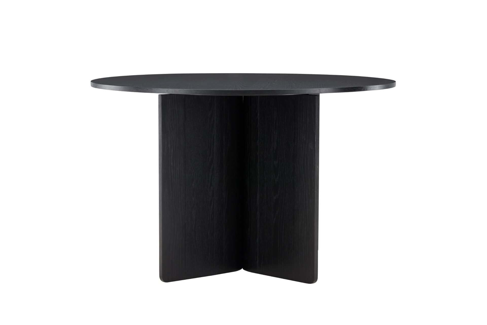 Tyresö Esstisch Ø120 cm schwarz.