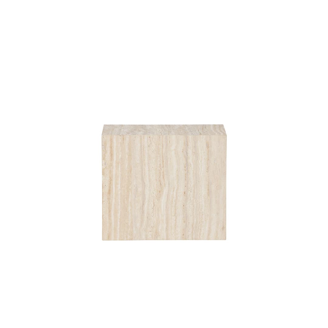 York Beistelltisch beige.