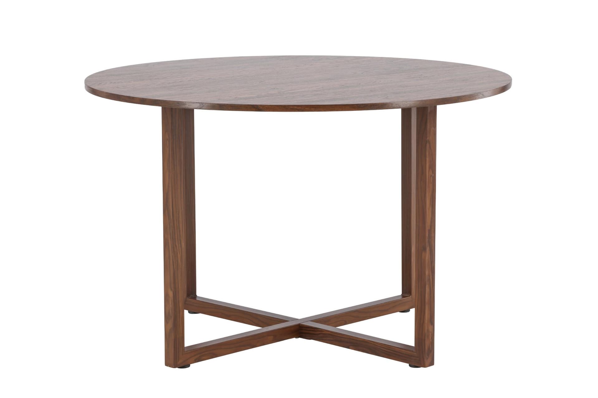 Durango Esstisch Ø120 cm Walnuss-Dekor.