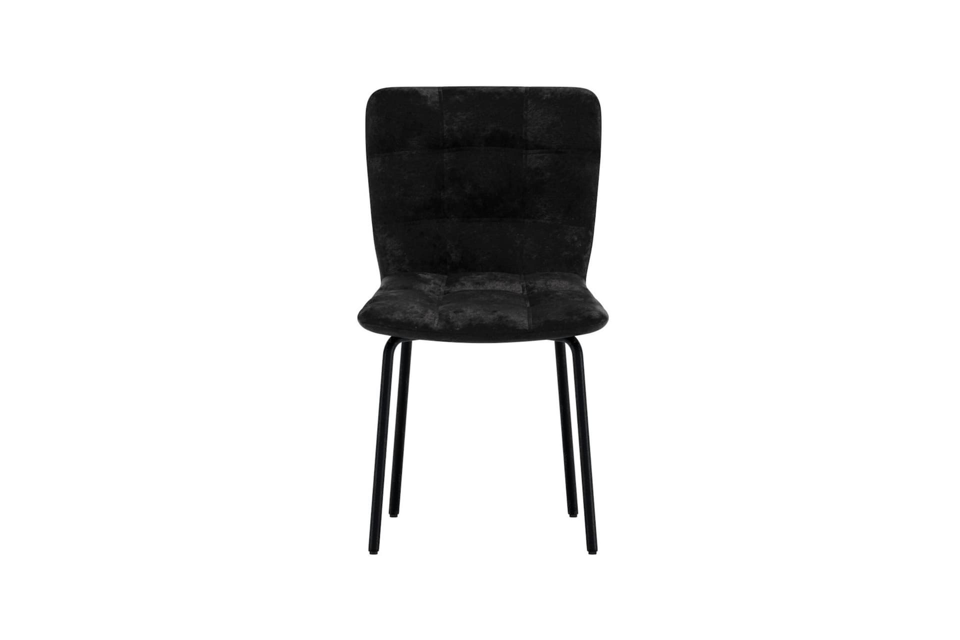 Punsch Esszimmerstuhl Velours schwarz.