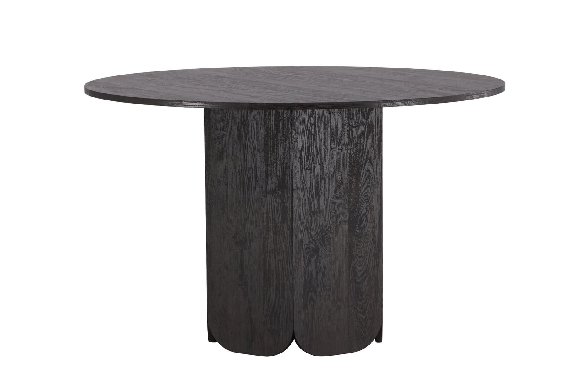 Tekla Esstisch Ø120 cm schwarz.