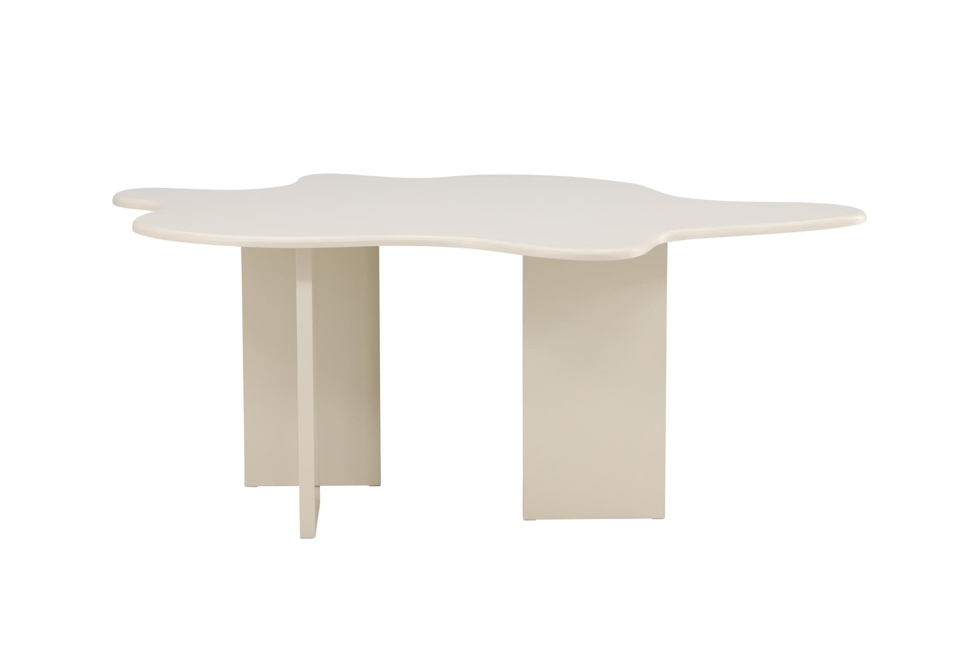 Flower Esstisch 123x190 cm beige.