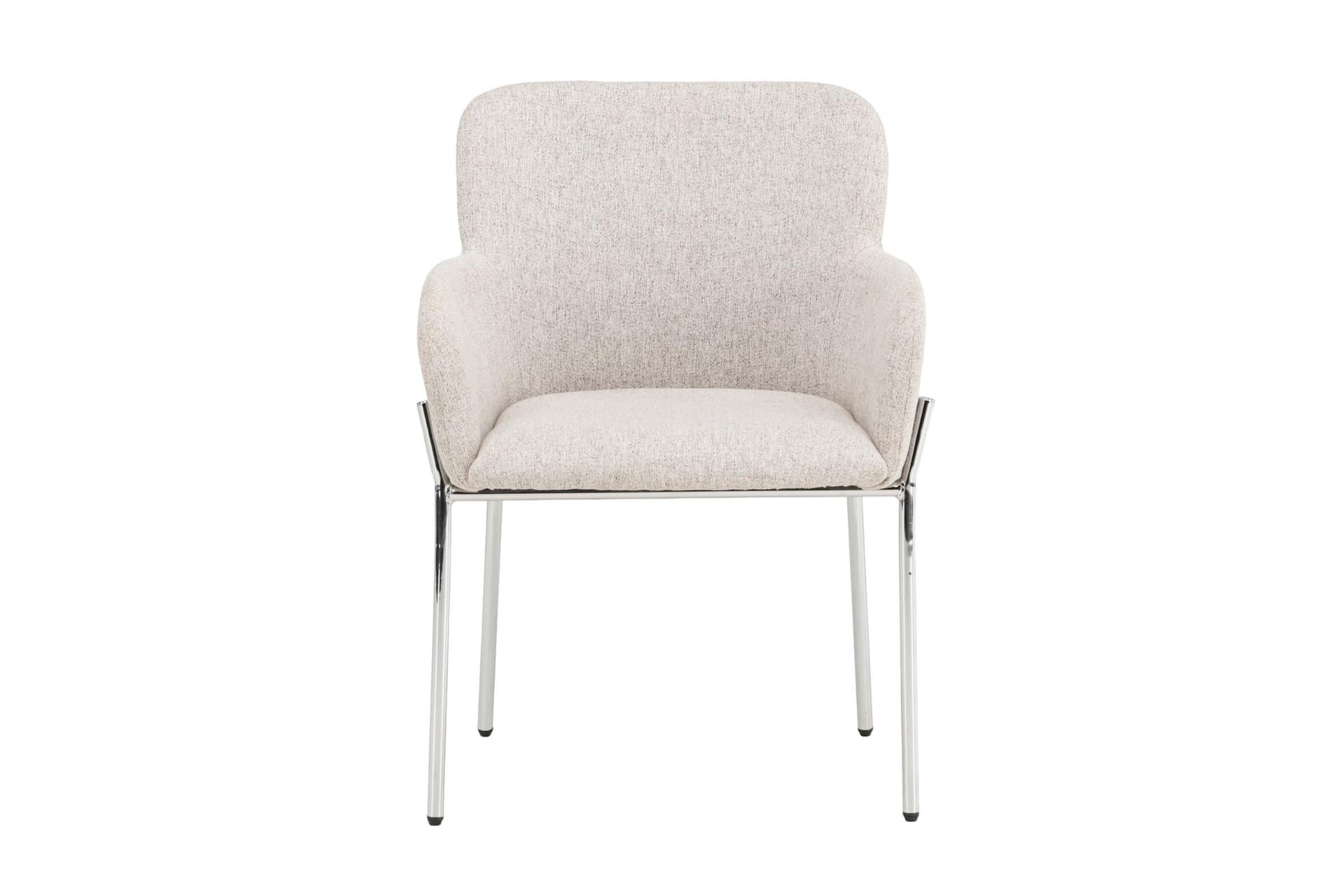 Vätö Esszimmerstuhl Armlehne beige.