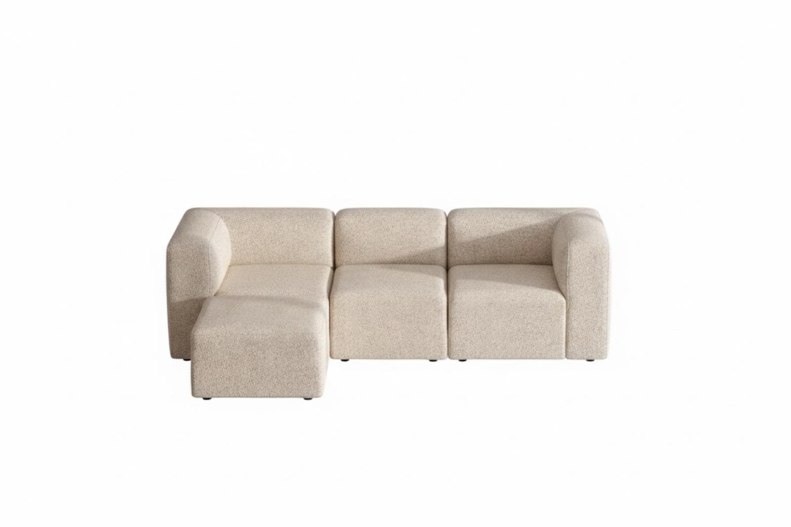 Cubic M Chaiselongsofa rechts oder links gewendet beige.