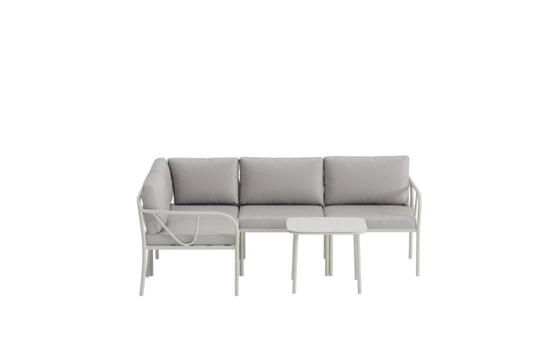 Hydra Sofaset grau.