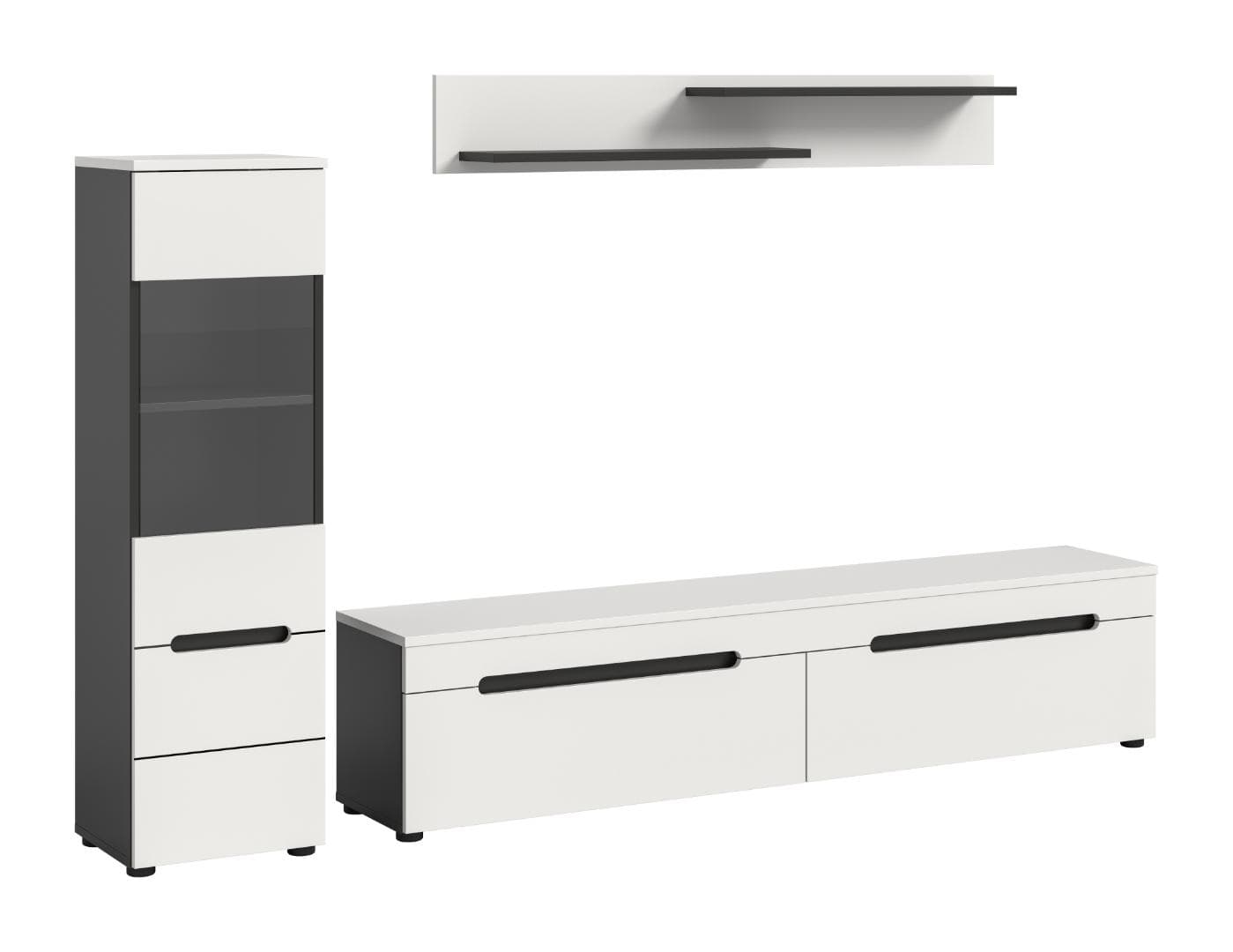 Canu Regal C15 System weiß, dunkelgrau.
