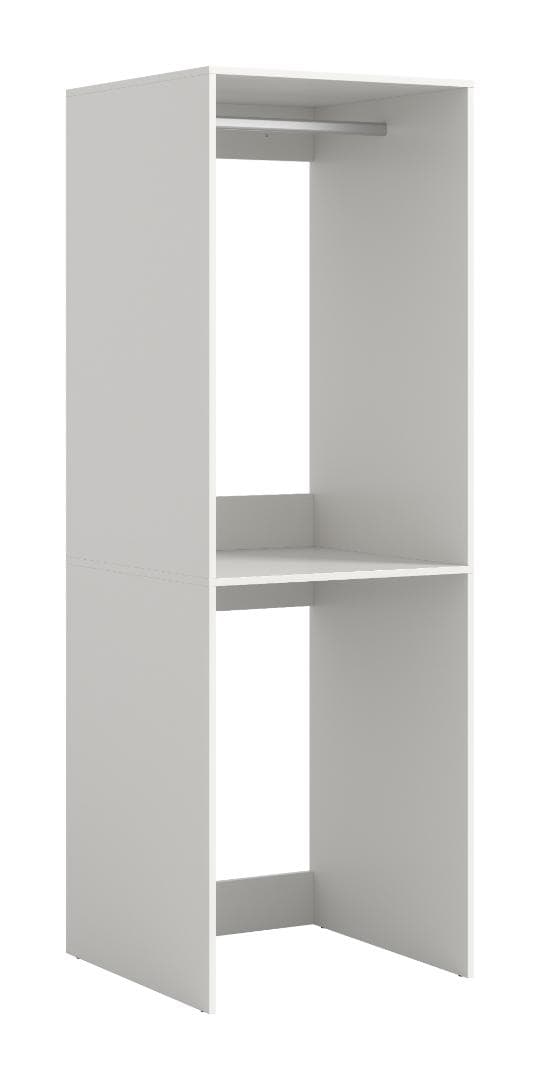 Free Waschmaschinenschrank 2 Regale Weiß.