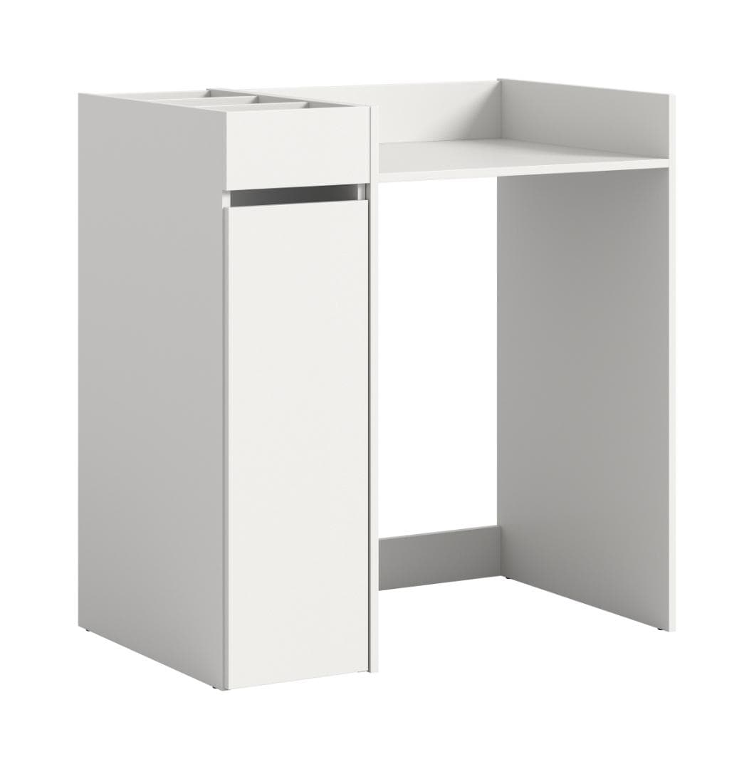 Free Waschmaschinenschrank 1 Schublade, 5 Regale Weiß.