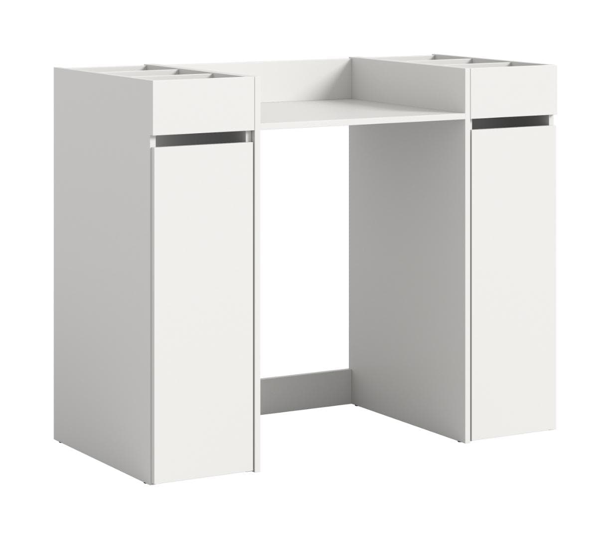 Free Waschmaschinenschrank 2 Schubladen, 8 Regale Weiß.