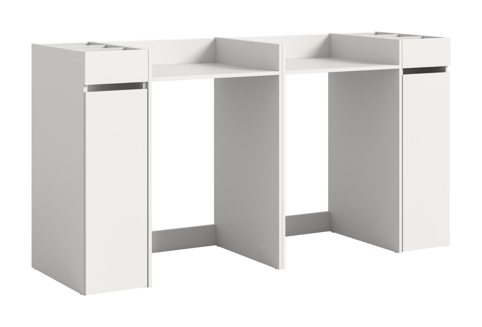 Free Waschmaschinenschrank 2 Schubladen Weiß.