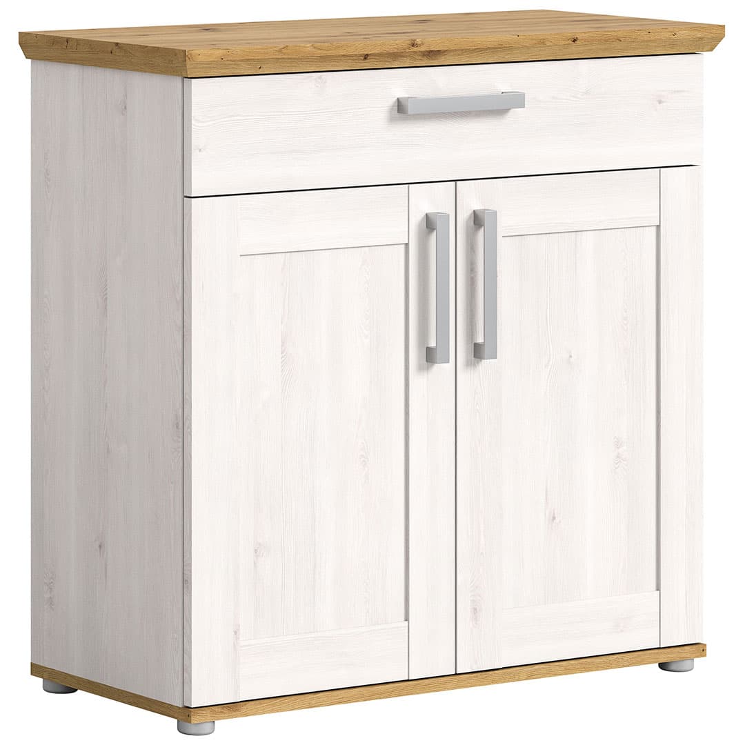 Verona Schuhschrank 1 Schublade 2 Türen Lärche Dekor.