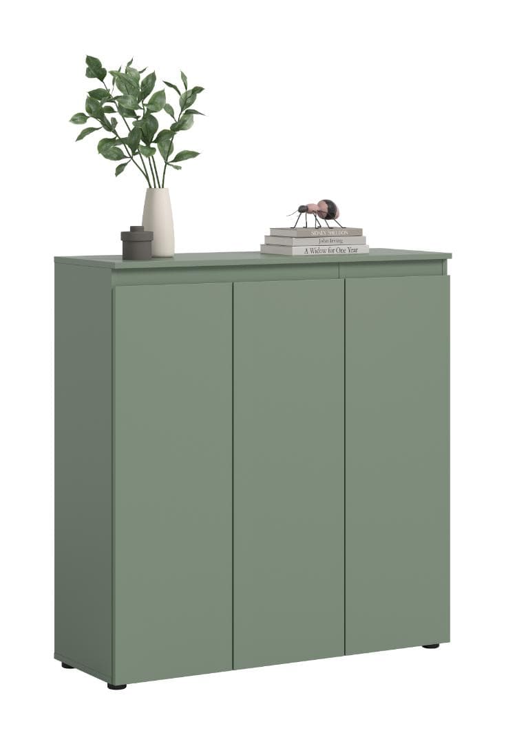 Scarpa Sideboard 3 Türen staubgrün.