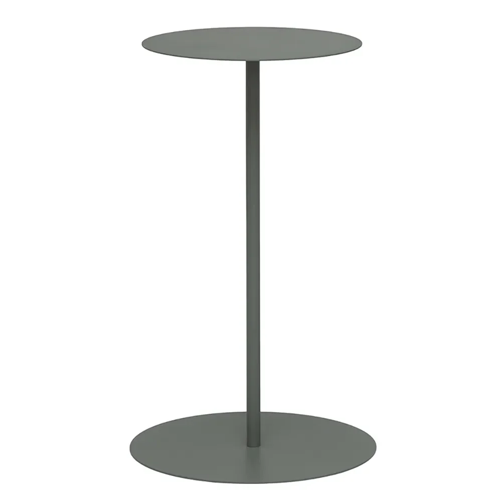 Hillerstorp, Jet Set Beistelltisch Ø35x74 cm Grau/Grün
